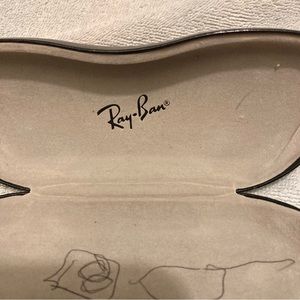 Ray Ban Eyeglasses Case Only
